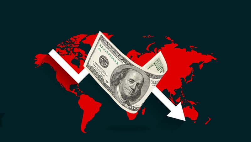 ارزش دلار در بازار جهانی