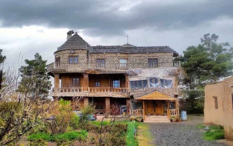 تنها روستای چوبی کشور