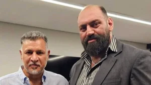 دیدار قویترین مرد ایران با علی دایی