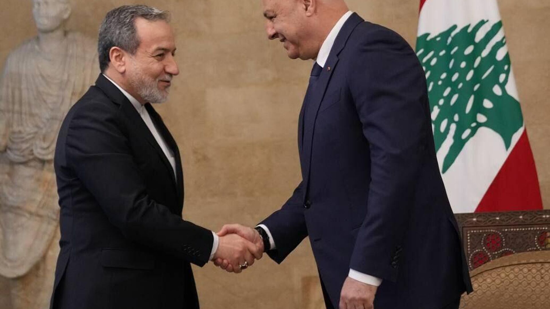 دیدار عراقچی با رئیس جمهور لبنان