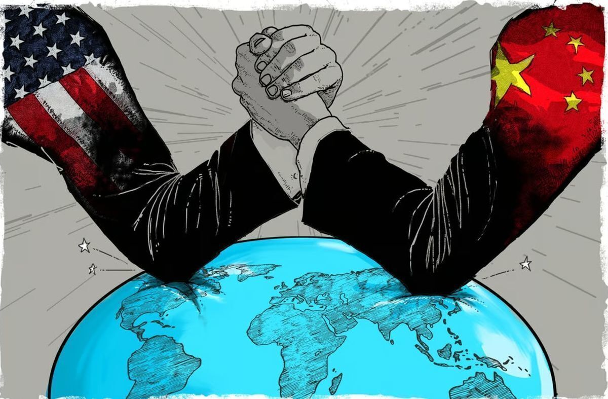 جنگ لفظی بین دو قدرت جهانی آمریکا چین