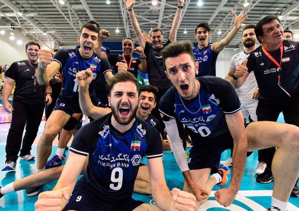  قهرمانی نوجوانان والیبال ایران در جهان
