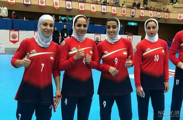 بازیکنان برجسته تیم ملی هندبال بانوان ایران