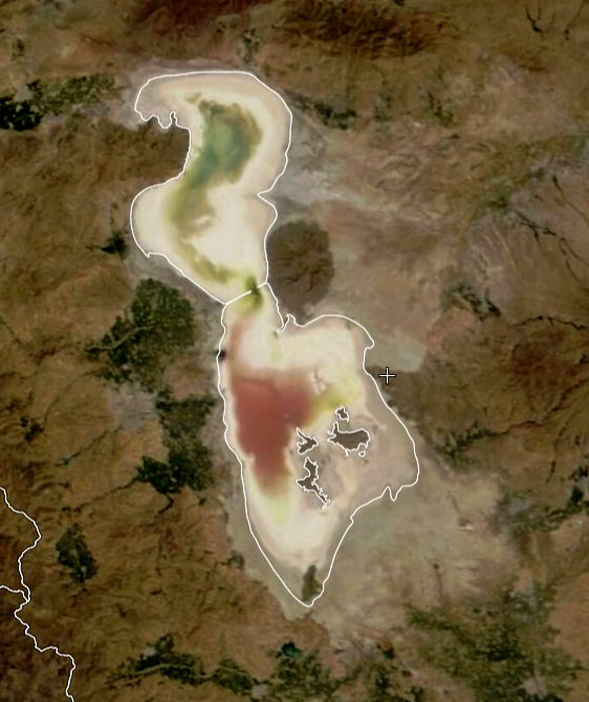 دریاچه ارومیه در حال حاضر