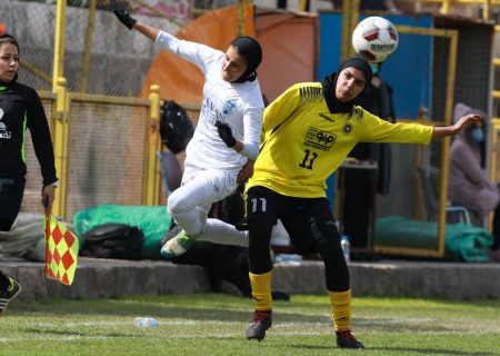 کوثر کمالی‌زاده مدافع ایرانی تیم سپاهان و عضو تیم ملی زنان