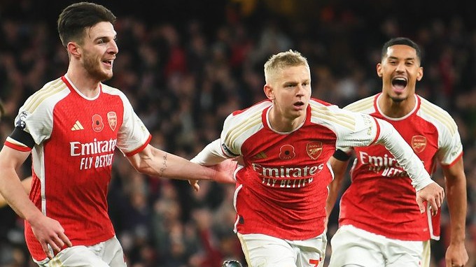 بازی فوتبال آرسنال و برنلی