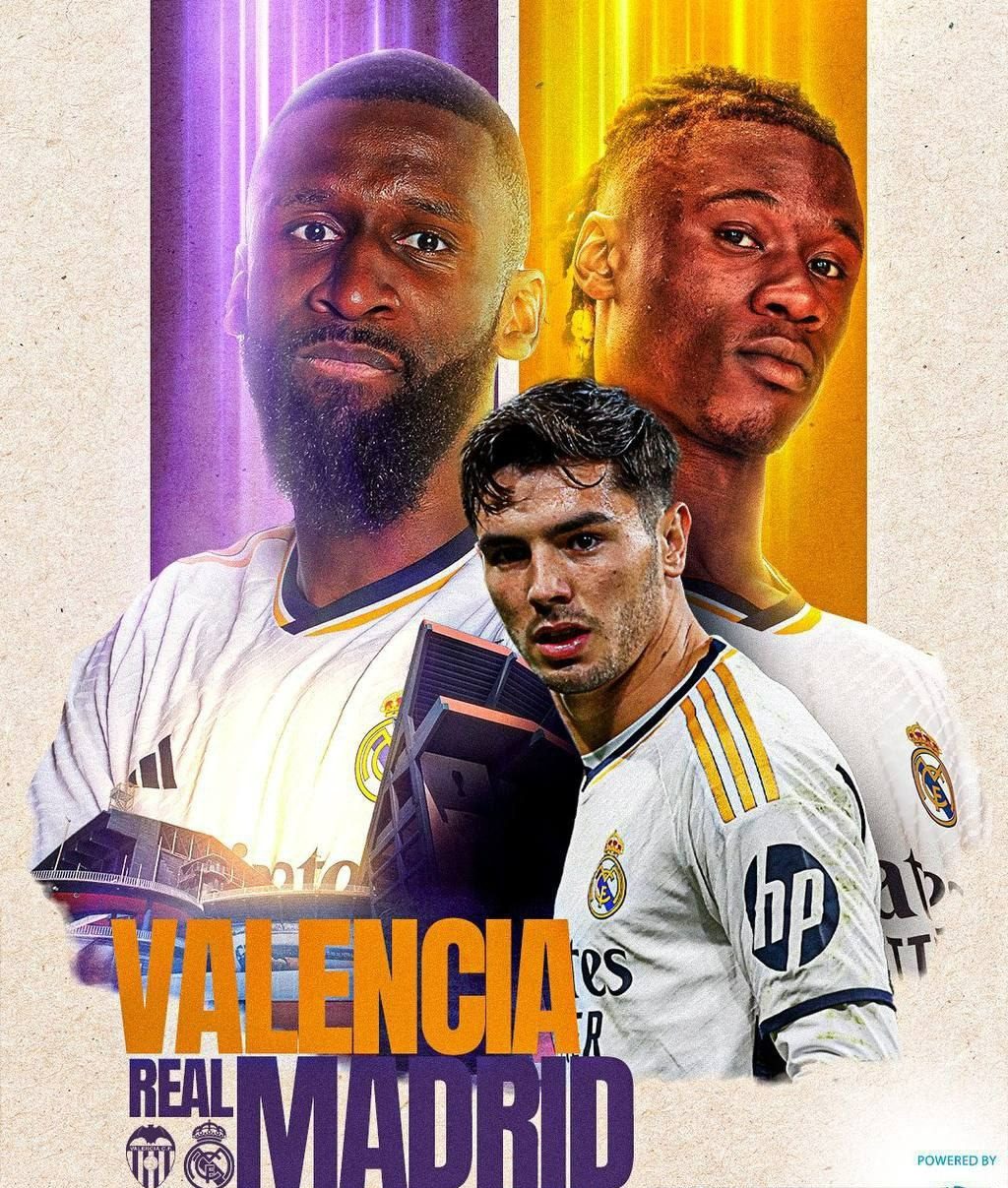 بازی رئال در مقابل والنسیا