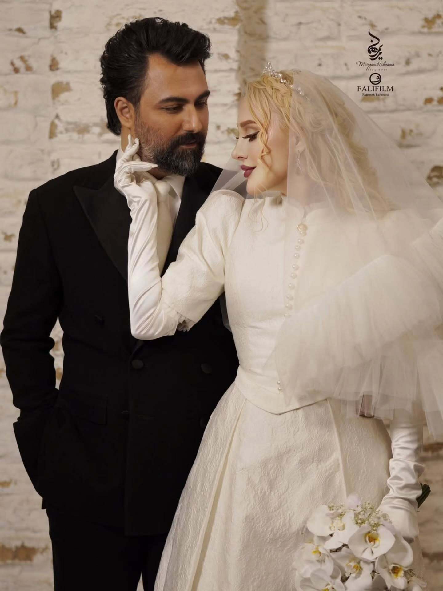 عکس عروسی آرام جعفری و بابک انصاری عکس عروسی آرام جعفری و بابک انصاری