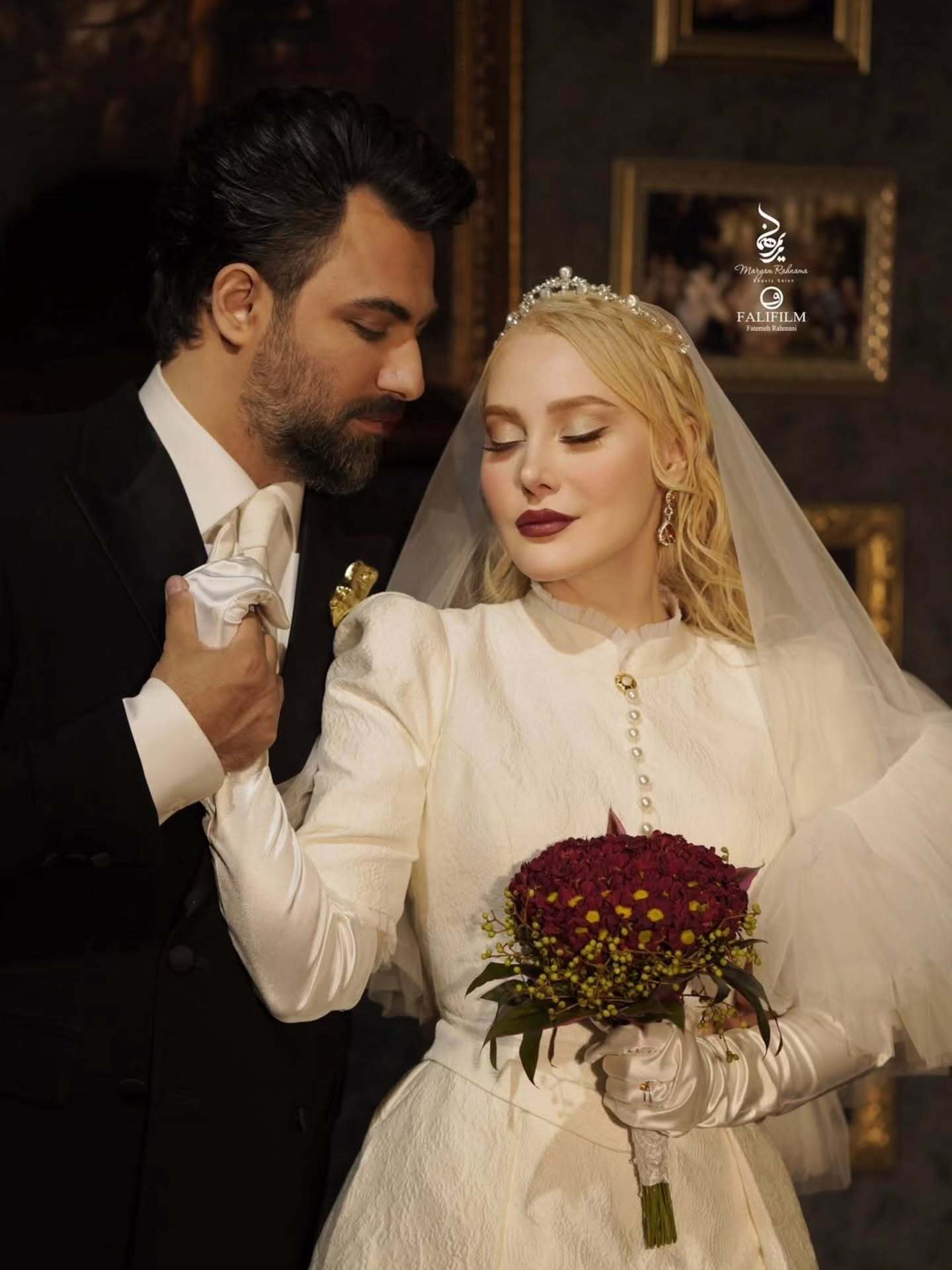 عروسی آرام جعفری بابک انصاری عروسی آرام جعفری بابک انصاری