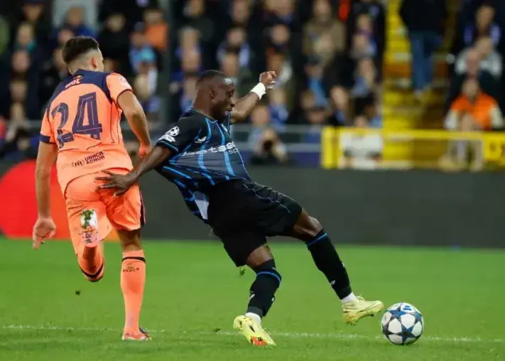 ستاره بارسا اریک گارسیا مصدوم شد ستاره بارسا اریک گارسیا مصدوم شد